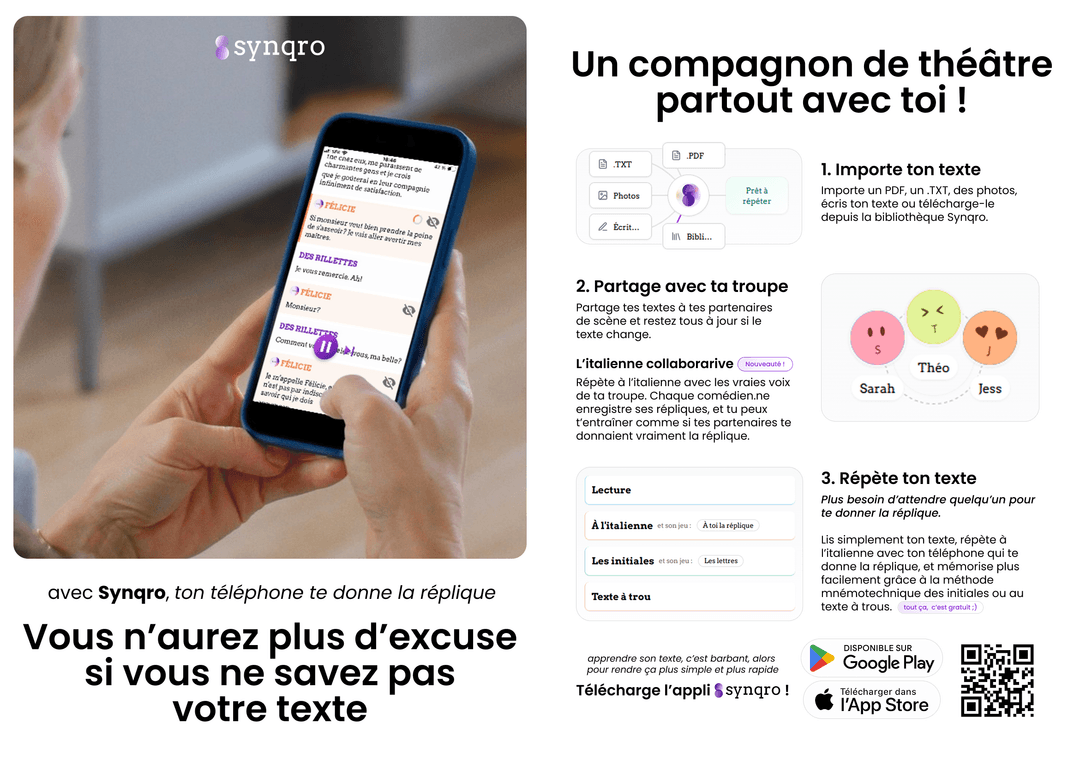 Les métiers invisibles qui font tenir une troupe de théâtre