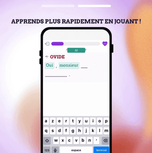 Le jeu : Les lettres